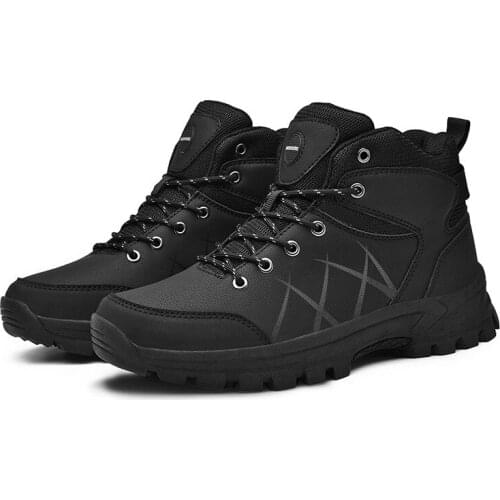 HRTOYAJGE Mens Winter Boots