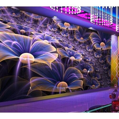 Customize wallpapers for living room bedroom Personality, beautiful flower 3D mural wallpaper Background wall