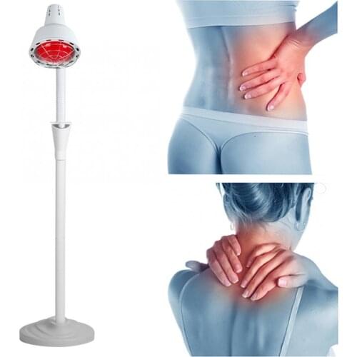 Micro Needle Roller Adjustable Infrared Light Heating Therapy Floor Stand Beauty Treatment Lamp Jade Roller