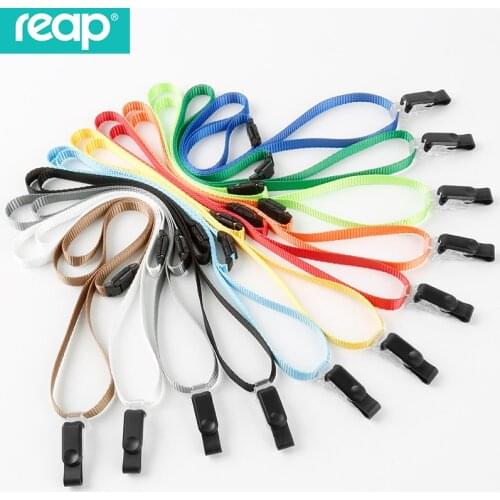 Multifunctional Lanyard Clip Rope for ID Card Holder Adjustable length Office School Exhibition Badge Staff Customize Print