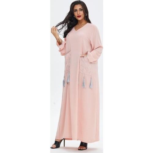 Muslim Girls Dress Sweat Spring Kids Moroccan Abaya Dresses Children Islamic Clothing Dubai A-line Elbise Vestido Kaftan Yellow