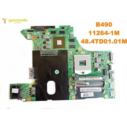 Original for Lenovo B490 laptop motherboard B490 11264-1M 48.4TD01.01M tested good free shipping