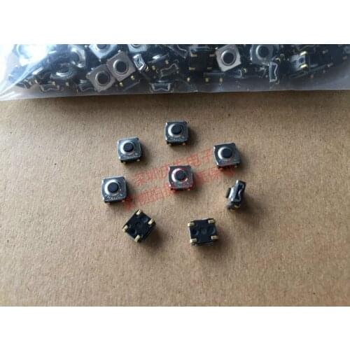 Original new 100% KSC353J SMD touch waterproof and dust-proof button switch 6*6*3.5 gold-plated foot