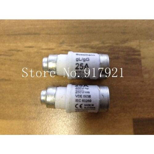 [ZOB] The United States Bussmann gL/gG 25A 25NZ02 BUSS genuine original fuse fuse --10PCS/LOT