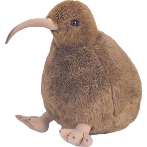 28cm Kiwi Bird Plush Toys meme Simulation Stuffed Animal Doll Kiwi Dolls for Christmas Gift Bird Home Desktop Decor Kids Toy