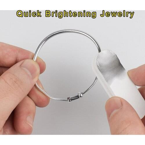 10/Number Silver Polishing Stick Polishing Strip Professional Genuine Silver Ornaments K gold Ornaments Jewelry Decontaminati