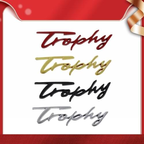 3D Premium Trophy for Renault Megane 2 3 4 RS Grandtourer GT MG6 car Engine Hood Fender trunk Rear Decal Emblem Badge Sticker