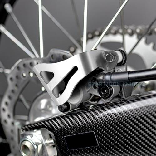 Motorcycle Accessories Rear Brake Caliper Guard Cover protector Protection Fit For HONDA CRF450L CRF 450 L CRF 450L 2019 - 2020