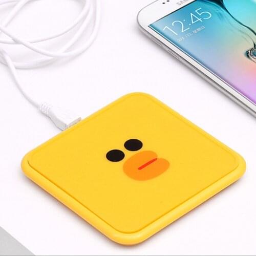 Qi charging pad wireless charger-wireless charging pad coil qi charging station phone charger for samsung s9 s8s7 iphone x max