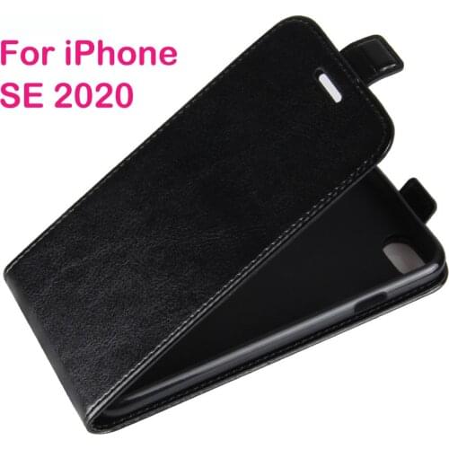 For iPhone SE 2020 Case Flip Leather Case For iPhone 12 12 poro max High Quality Vertical Wallet Leather Case For iPhone 6 7/8 x
