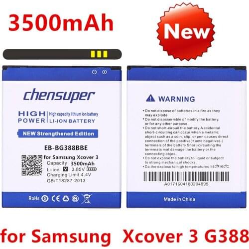 Chensuper Samsung Galaxy Xcover 3 Batteries China