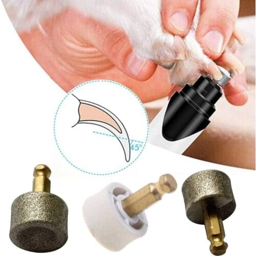 Dog Electric Nail Polisher Wheel Replacement Grinding Head Pet Nail Grinder Head Fast Delivery