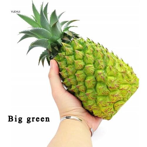 Prop High Imitation Artificial Fake Ananas Fruits Artifical Pineapple& Artificial Plastic Fake Simulated Pineapple Ornaments