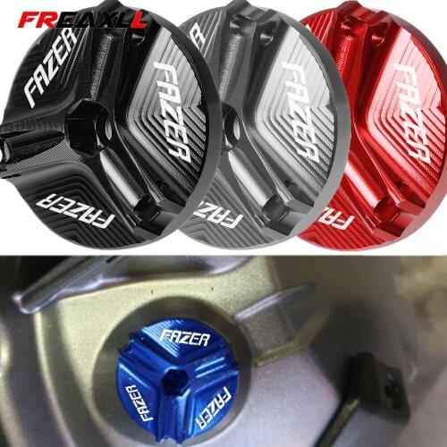 Motorcycle Fazer Oil Filler Cap Bolt Screw Filler Cover For Yamaha FZ1 Fazer 2006 - 2015 2014 2013 2012 2011 2010 2009 2008 2007