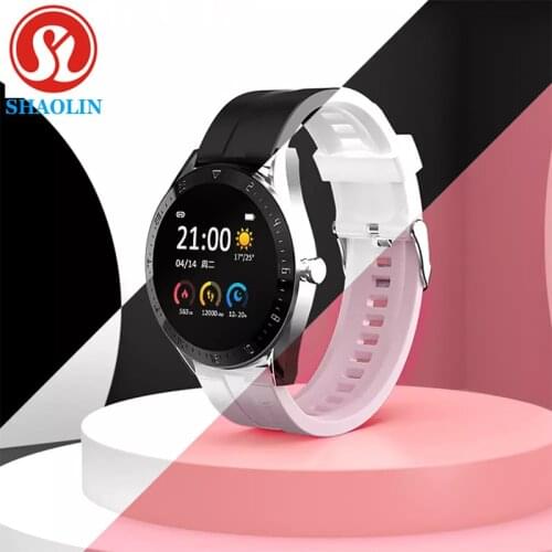 Smart Watch 2021 Men Bluetooth Call Message Function IP67 Waterproof Women Heart Rate Music Play Watch