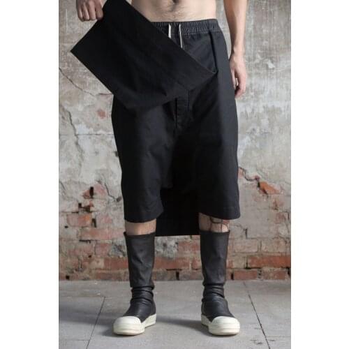 27-45 2019 New mens clothing Hair Stylist GD Fashion handmade Plaster pocket overalls Shorts plus size clothing