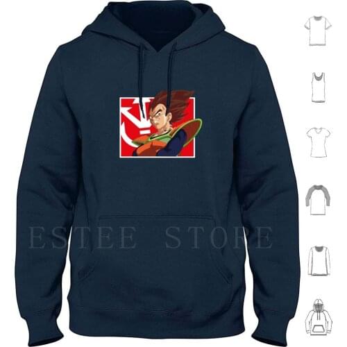 Original Red Hoodies Long Sleeve Prince Super Raditz Nappa Oozaru Trunks Bulma Gt Super Toppo Kai God Classic