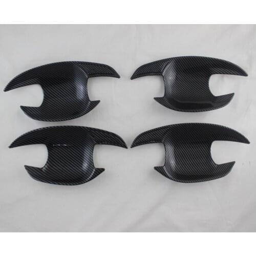 2011 2012 2013 2014 For Toyota Prius Prius30 XV30 Car Door Handle Bowl Cover Lid ABS Carbon Accessories