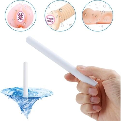 Deodorization Male Masturbator Cleaning Rod Diatomite Deep Cleaning Water Absorption Rod Masturbation Care Tool