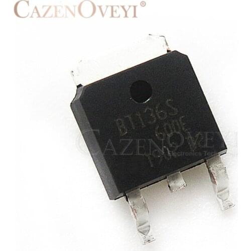 10pcs/lot BT136S-600E BT136S600E TO-252 original authentic In Stock