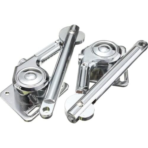 2 Lift Up Lid Support Door Stay Piston Hinge Kitchen Cupboard Cabinet Soft Close