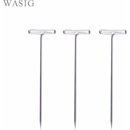 50pcs T-PINS 2" (51mm) FOR MODELLING, POSTING MEMOS, SEWING & CRAFTS Wig Pin