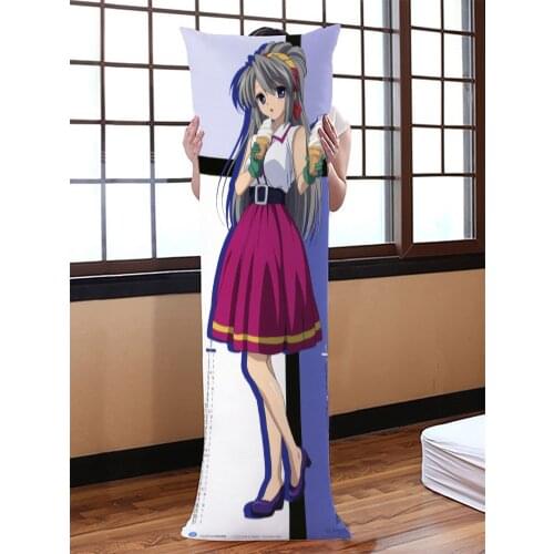 Clannad Dakimakura Hugging Body Pillow Case DIY Custom Throw Cushion Pillow Cover 7 Sizes