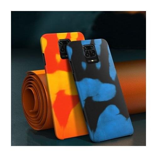 For Xiaomi Redmi Note 9S Case Soft Silicone Slim Change color due to temperature back cover case for xiaomi redmi note 9 pro max