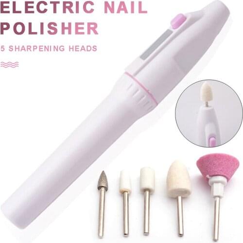 1 Set Electric Pedicure Machine Polishing Machine Set Nail Tools Burnishing Polisher Pedicure Kit