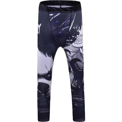 Cody Lundin Kis Jogging Leggings Sublimation Printed Running Pants For Children