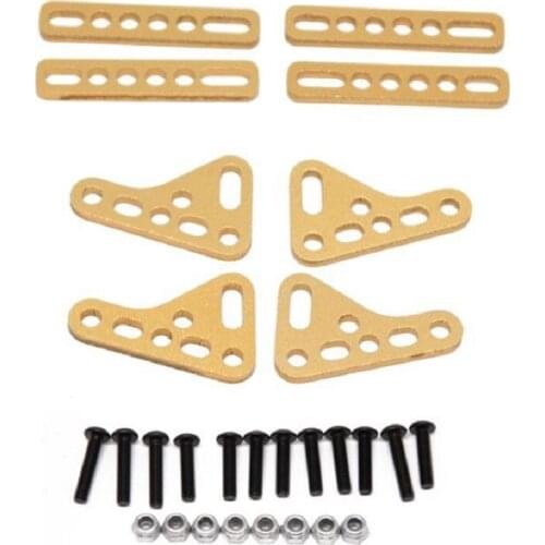 Metal Double Shock Absorber Mount Adjust Stand For RC Crawler Car Axial SCX10 Traxxas Trx4 D90 YK4101 Upgrade Parts