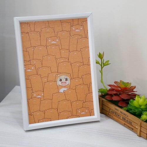 MGF Himouto! Umaru-chan Toys Decoration Puzzle Photo Frame Anime Jigsaw Puzzles Home Decorative Painting Picture