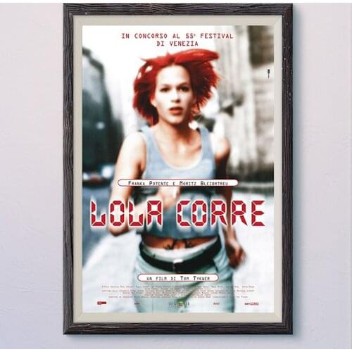 N301 RUN LOLA RUN Vintage Classic Movie Wall Silk Cloth HD Poster Art Home Decoration Gift