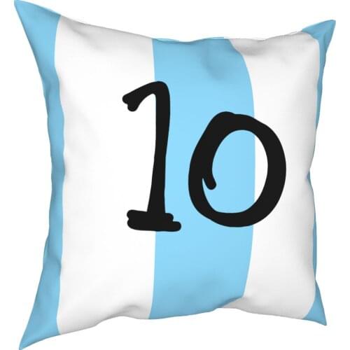 Maradona 10 The Hand Of God Pillowcase Printed Fabric Cushion Cover Decorations Throw Pillow Case Cover Home Square 40X40cm