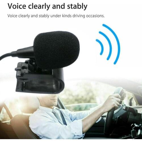 New Professional Car Audio Microphone 3.5mm Jack Plug Car Microphone Mic GPS External DVD Stereo Radio Mini For PC Wired Au P2P9
