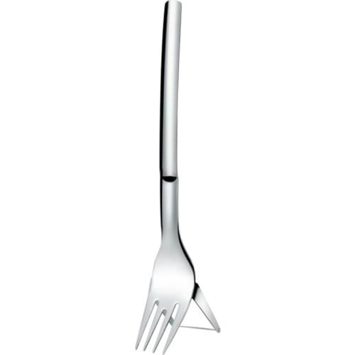 Portable Multi-purpose 2 In 1 Stainless Steel Watermelon Fruit Fork Kitchen Tools Fold Spork Fork Tableware Picnic Spoon Knife