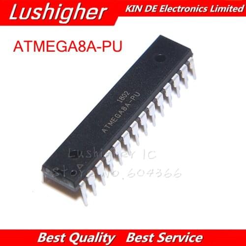 2PCS ATMEGA8A-PU DIP20 ATMEGA8-PU DIP ATMEGA8A Programmable Flash