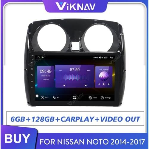 For nissan note 2014 2015 2016 2017 android car radio multimedia player tape recorder head unit stereo autoradio 2din carplay