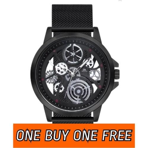 Duke Nickle Metal Kordon Moda Erkek Kol Saati Analog Kol Saati Sınırlı Sayıda Bir Alana Bir Bedava