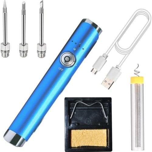 5V electric soldering iron wireless charging soldering iron portable with USB soldering tool Android interface charging