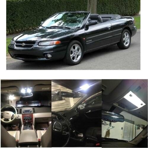 Interior Led lights For 2003 Chrysler 300M Concorde Intrepid Town Country Sebring Voyager PT Cruiser License plate light