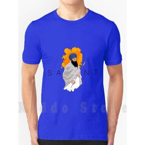 Sant Jarnail Singh Bhindrawale T Shirt Men Cotton Cotton S-6Xl Punjabi Punjab Sikhism Sikh India 1984 Canada Usa Rebel Saint