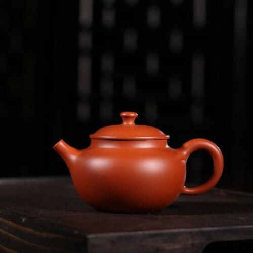 Yixing are recommended by the assistantengineer Lu Weiping all hand mud zhu yu knocking pot of kung fu tea tea set gift