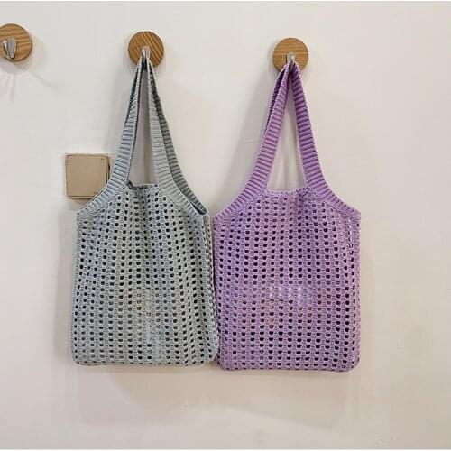 New Tide Small Fresh Women Ins Sen Woven Straw Beach Bag Summer Small Bag Women