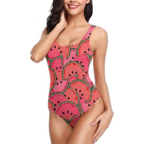 New Swimsuit Tropical Fruit Pattern Print Beach Bikini Bubble Hot Spring Swimwear Sexy Summer Party Fashion Womens Bathing Suit