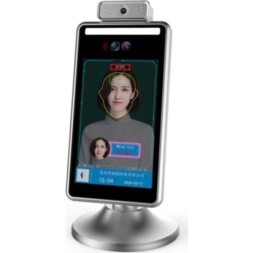 Forehead Detection Face Recognition Measurement System Attendance Door Access Control