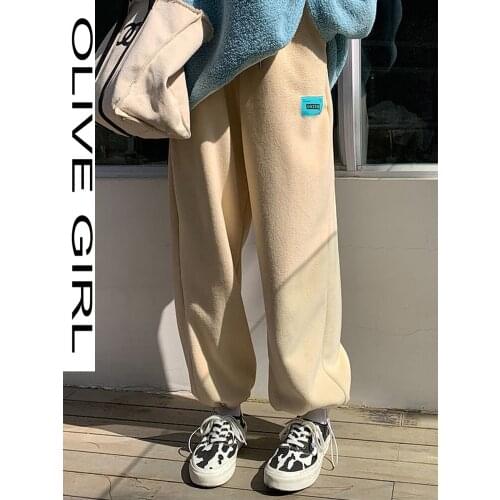 Olive Girl Women's Fleece Pants
