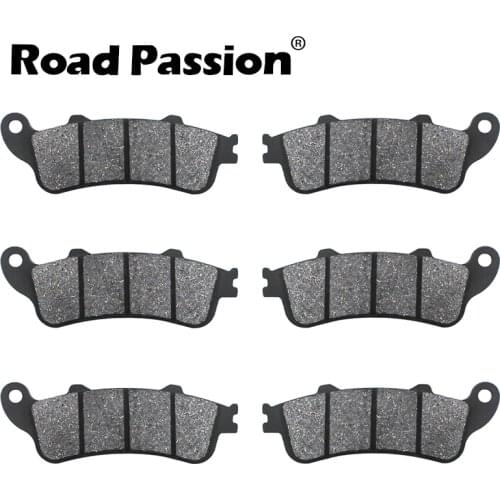 Road Passion Motorcycle Front Brake Pads for HONDA FJS400 06-09 FJS600 FJS 600 Silver wing 2001-2009 GL 1800 GL1800 2001-2013