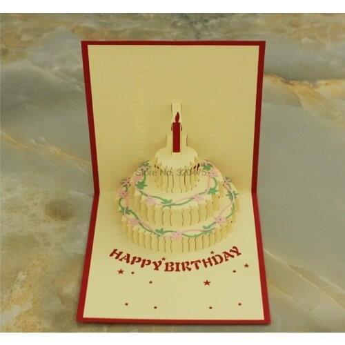 By dhl 100pcs 3D Merry Christmas Series Santas Handmade Custom Greeting Cards Christmas Gifts Souvenirs Postcards