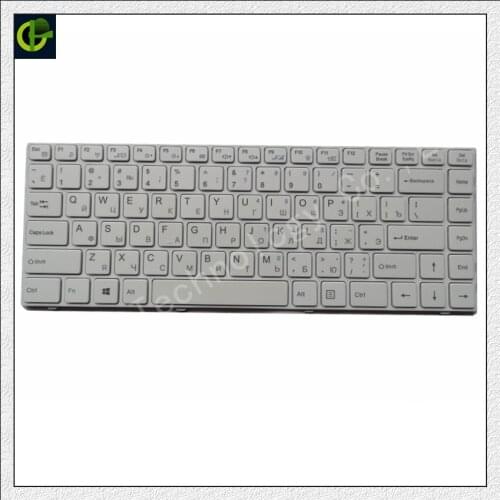 Russian Keyboard for Hasee UI35 UI47 U43 UI43 HXU4 S520 Benq X41 X42 DOK-V6369Q DOK-V6369A DOK-6369A V131352AS1 RU black white